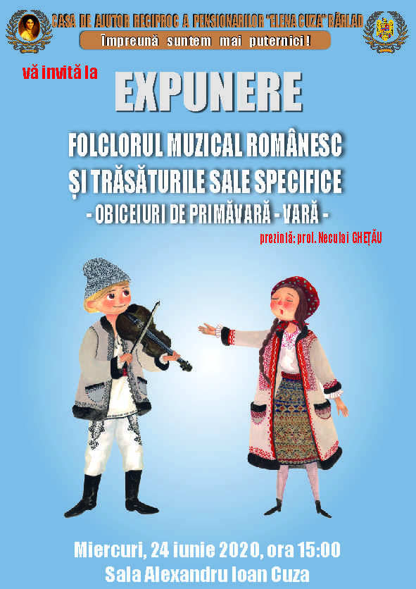FOLCLORUL MUZICAL ROMÂNESC ȘI TRĂSĂTURILE SALE SPECIFICE - OBICEIURI DE PRIMĂVARĂ - VARĂ -